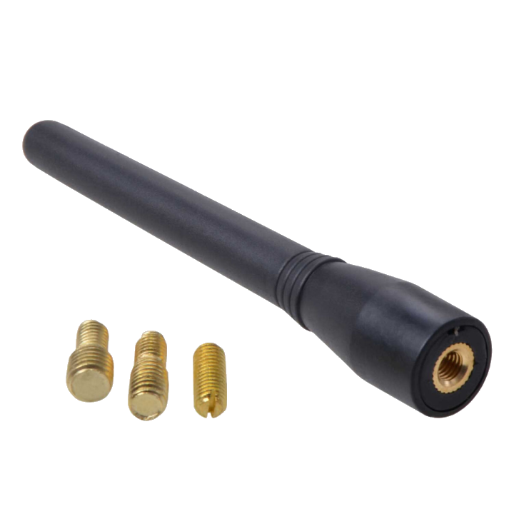Antenne inkl. Adapter für M5, M6, M7 Gewinde Auto Autoradio-Ersatzantennenstab