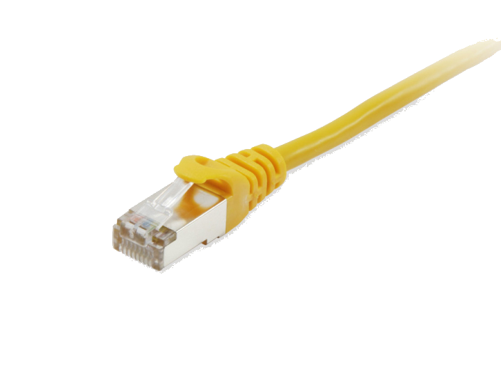 Equip Patchkabel Cat6A S/FTP 2xRJ45 1.50m gelb LSZH Polybeutel