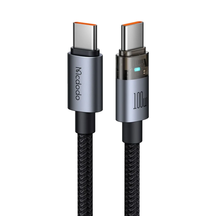USB-C Daten- und Ladekabel - USB-C McDodo CA-5580, 100W, 1.2m, Schwarz