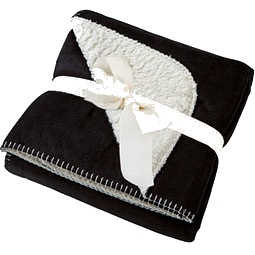 JAMES & NICHOLSON Kuscheldecke Kamin, dunkelgrau/neutral