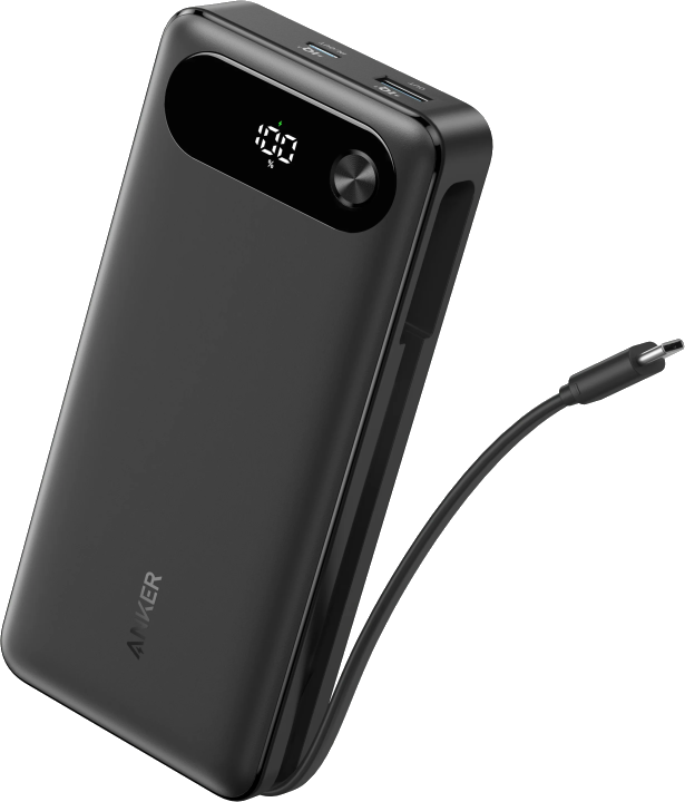 Externer Akku Anker PowerCore, 20000mAh, 87W, QC + PD, 1 x USB-A - 2 x USB-C, Schwarz, Wiederverpackt A1383H11