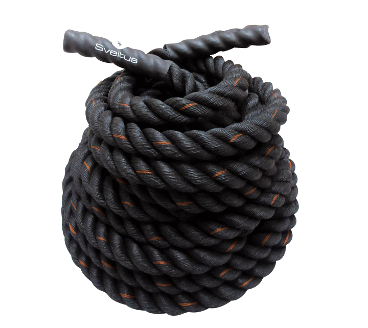 Sveltus Battle Rope – Hochfestes Fitness-Schwingseil (Ø 38 mm, 15 m)