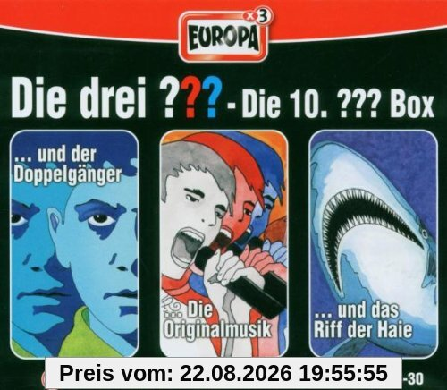 Die drei ??? Box 10. Folgen 28-30 (drei Fragezeichen) 3 CDs