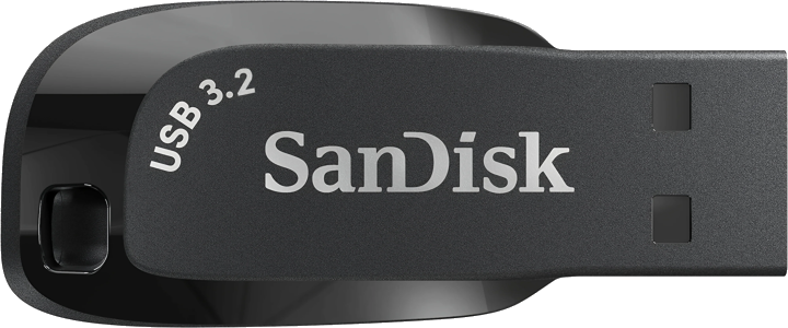 Externer USB-A 3.2 Speicher SanDisk Ultra Shift, 256Gb SDCZ410-256G-G46