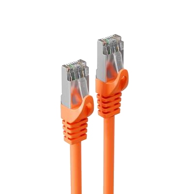shiverpeaks Patchkabel, Kat. 6A, S/FTP, 1,5 m, orange