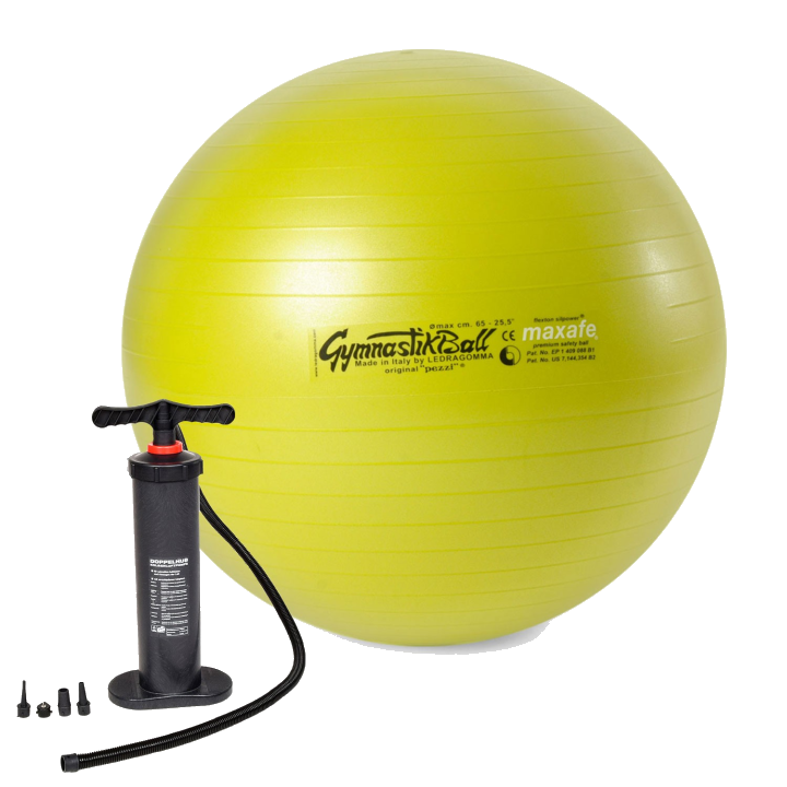 Original Pezzi® Gymnastikball MAXAFE m. Standpumpe