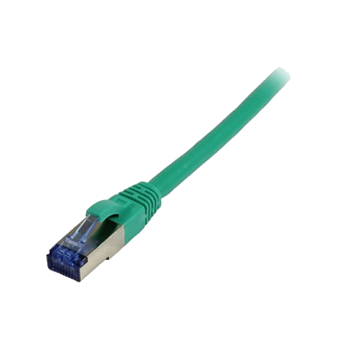 Synergy21 Patchkabel RJ45, CAT6A 500Mhz, 0,5m, grün, S-STP(S/FTP), TPE/LSZH(Superflex), AWG26,