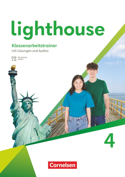 Lighthouse - General Edition - Band 4: 8. Schuljahr: Klassenarbeitstrainer - Mit Audios, Erklärfilmen und Lösungen