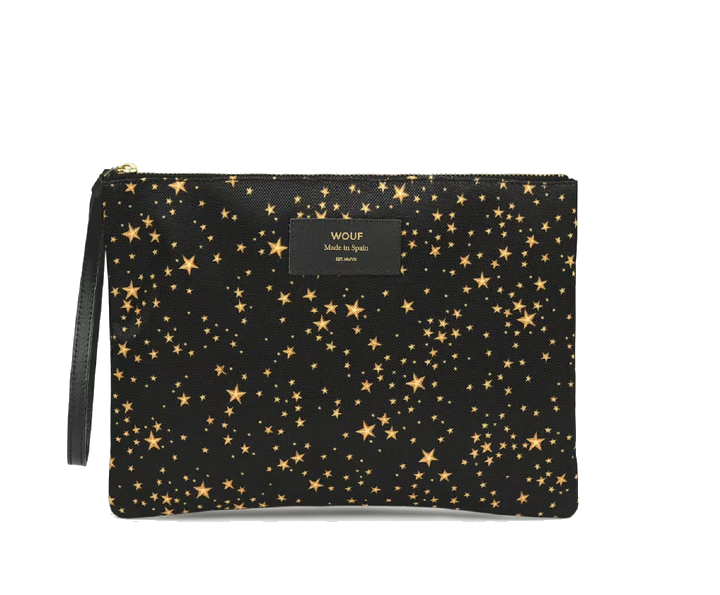 Wouf Accessories XL Pouch Bag Recycled Collection Stars