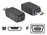 DELOCK USB Adapter micro B -> mini B St/BU