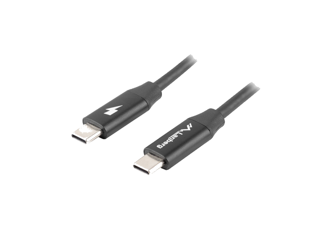 LANBERG USB-C M/M USB2 Kabel 0,5m QUICK CHARGE 4.0 schwarz
