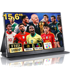 15,6 Zoll Portable Monitor IPS Bildschirm Tragbarer Mobiler FHD 1920*1080 HDR