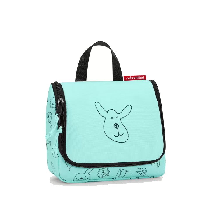 Reisenthel Kids toiletbag Kulturbeutel S cats and dogs mint