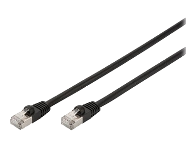 Digitus Outdoor Patch-Kabel RJ-45 (M) zu RJ-45 (M) 1m Kupfer S/FTP Cat 6 schwarz