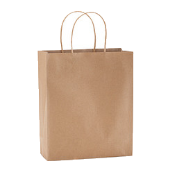 Papier Tragetasche medium, natur