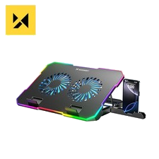 Laptop Kühler Kühlpad Kühlständer RGB Gaming Wozinsky