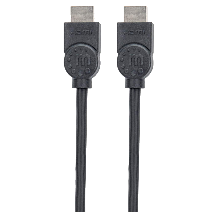 MANHATTAN HDMI-Kabel High Speed A -> A St/St 1.00m geschirm
