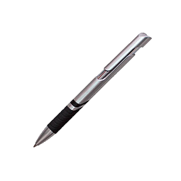PENKO® Metallic-Kugelschreiber Johannesburg, blaue Mine, silber