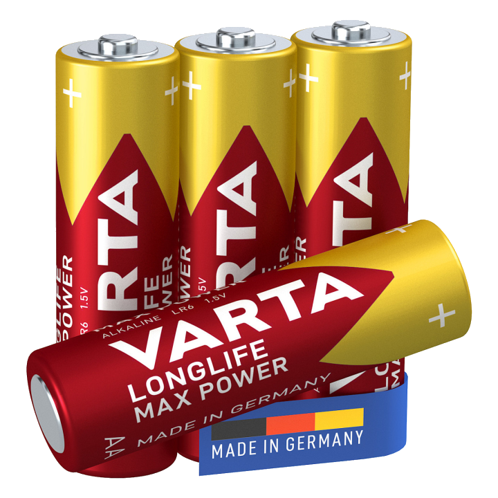 LONGLIFE Max Power AA 4er Blister Batterie