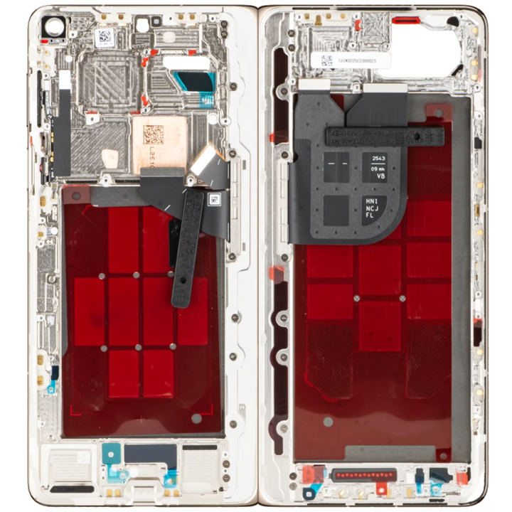 Mittelgehäuse Huawei Mate X7, Gold, Service Pack 02357JUK