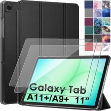 Lonfeid Schutzhülle + 2x 9H Hartglas für Samsung Galaxy Tab A11+ /A9+ 11" -3