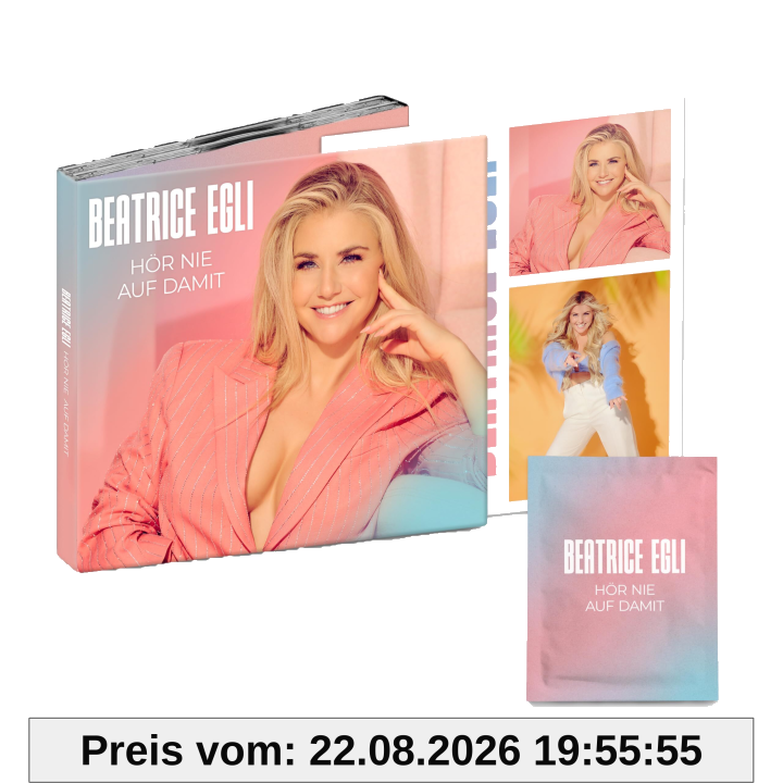 Hör nie auf damit. Limitierte Ausgabe