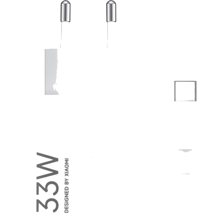 Netzladegerät mit USB-C Kabel Xiaomi, 33W, 3A, 1 x USB-A, Weiß BHR9956EU