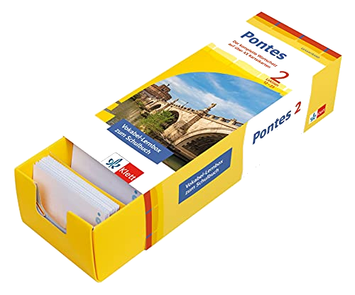 Pontes 2 Gesamtband (ab 2020) - Vokabel-Lernbox zum Schulbuch 2. Lernjahr