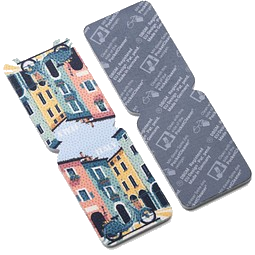 POLYCLEAN kleines Microfasertuch PocketCleaner, inkl. Druck