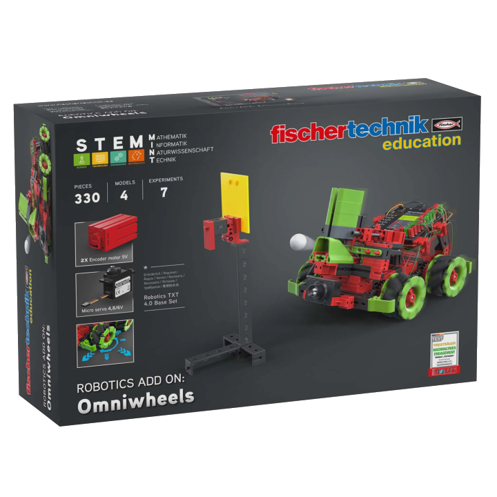 fischertechnik® Robotics Add On: Omniwheels
