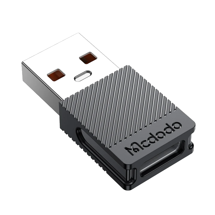 Daten- und Ladeadapter USB-C - USB-A McDodo OT-6970, Schwarz