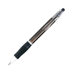 BIC® Kugelschreiber Clic Pen, blaue Mine, anthrazit-frosted