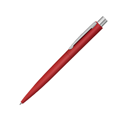 uma® Metall-Druckkugelschreiber Lumos Gum, blaue Mine, rot