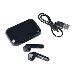 Wireless-In-Ear Kopfhörer TWINS,schwarz
