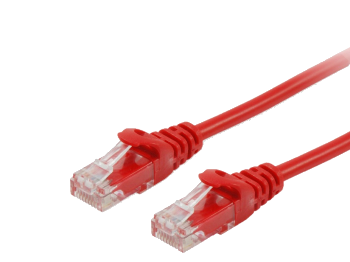 Equip Patchkabel Cat6A U/UTP 2xRJ45 0.25m rot LSZH Polybeutel