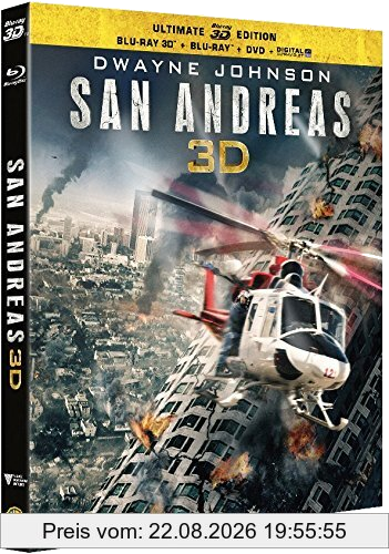 San Andreas [Blu-ray 3D] [Combo Blu-ray 3D + Blu-ray + Copie digitale]