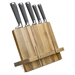 Messerset & Tablethalter Double