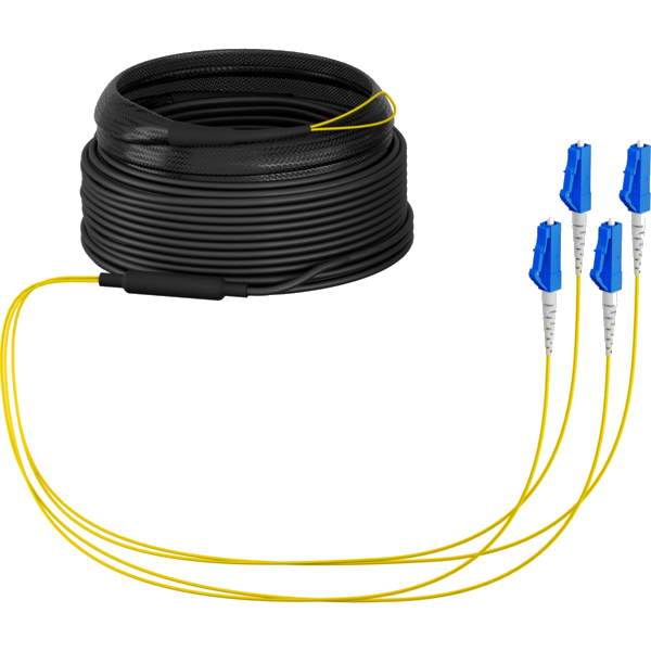 Trunkkabel U-DQ(ZN)BH OS2 4E (1x4) LC-LC, 20m Dca LSZH G657A1