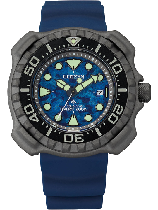 Citizen BN0227-09L Eco-Drive Promaster Titanium Herrenuhr 47mm 20ATM