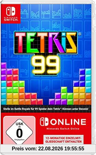 Tetris 99 + 12 Monate Nintendo Switch Online