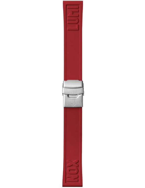 Luminox FPX.2205.30Q.K Kautschuk Armband [22 mm] rot