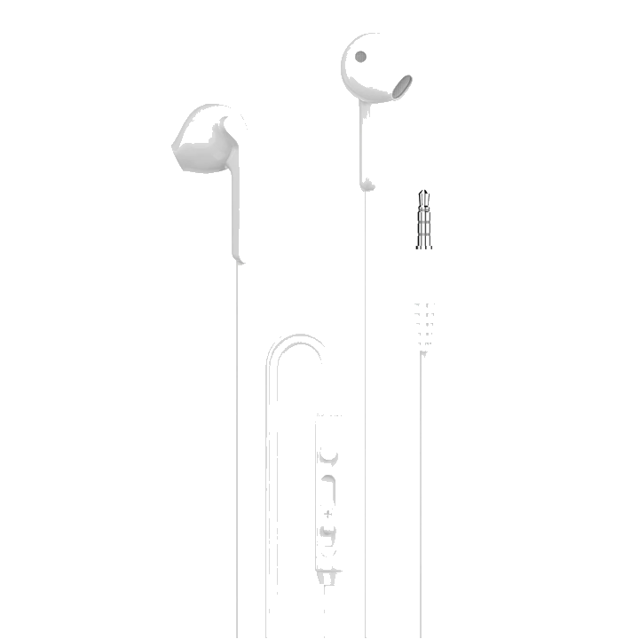 Handsfree 3.5mm Dudao X3, Weiß