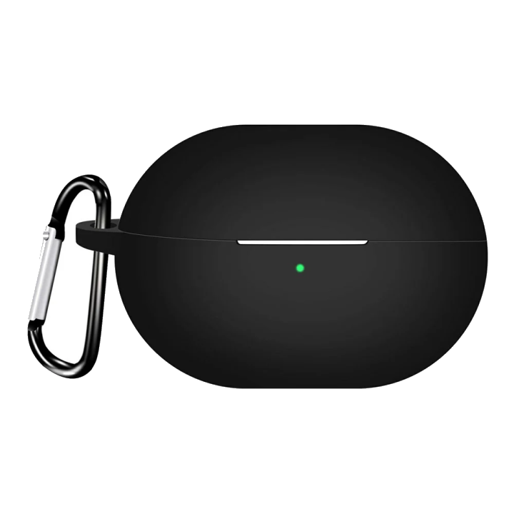 Techsuit Silikonhülle für Huawei FreeBuds Pro 4, Schwarz