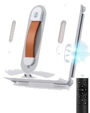 Smart Fensterputzroboter Fernbedienung mit Dual-Wasserspray Anti-Fall 9000Pa NEU