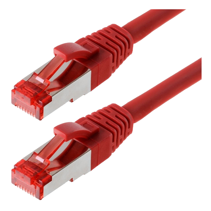 helos Patchkabel Cat.6 GHMT AWG 27/7 rot 0,25 m