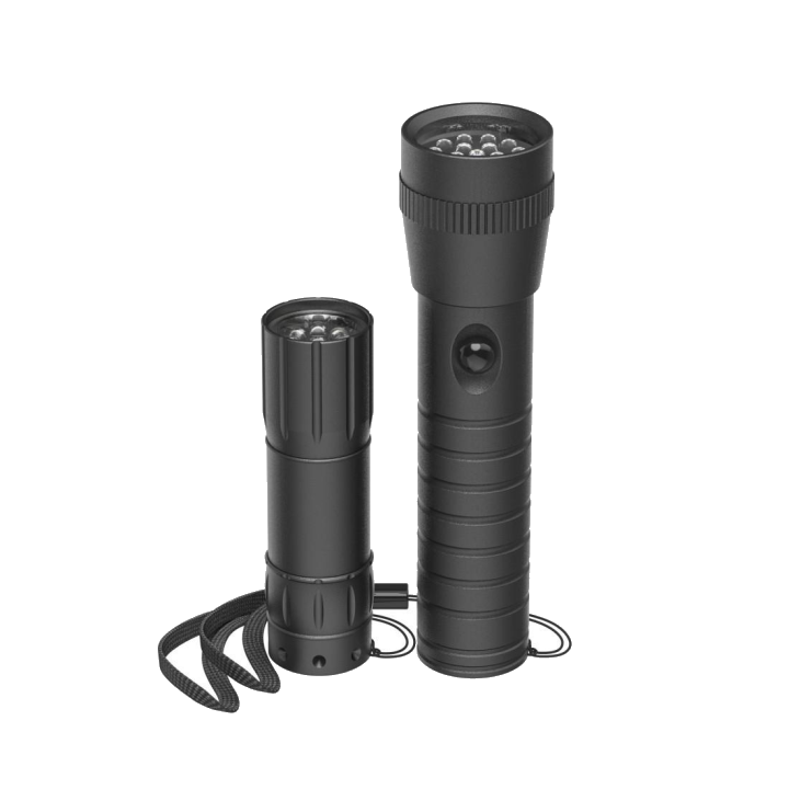 "LED-Taschenlampe ""FL-DUO"", mit Batterien, Aluminium, 2er-Set (00228612)"