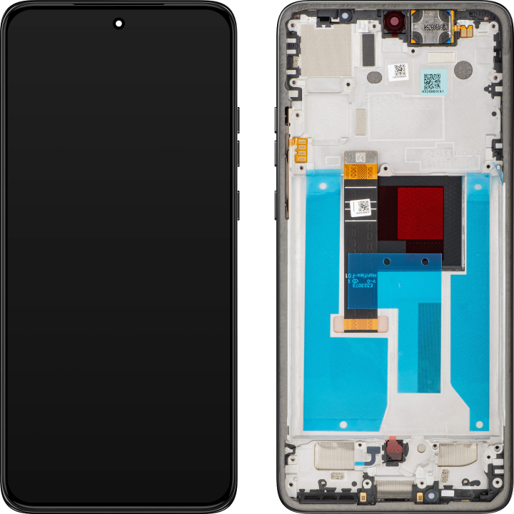 Display mit Touchscreen Motorola Edge 50 Neo, mit Rahmen, Braun (Mocha Mousse), Service Pack 5D68C29550