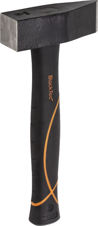 PICARD Steinspalthammer 1.000g BlackTec® Fiberglasstiel Nr. 59 1/2