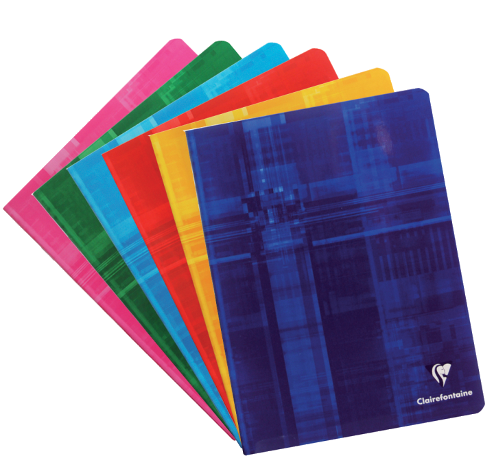 Clairefontaine Cahier piqûre, 170 x 220 mm, 120 pages, séyès