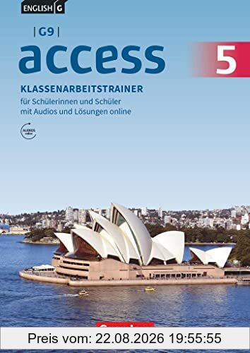 Access - G9 - Ausgabe 2019 - Band 5: 9. Schuljahr: Klassenarbeitstrainer mit Audios und Lösungen online